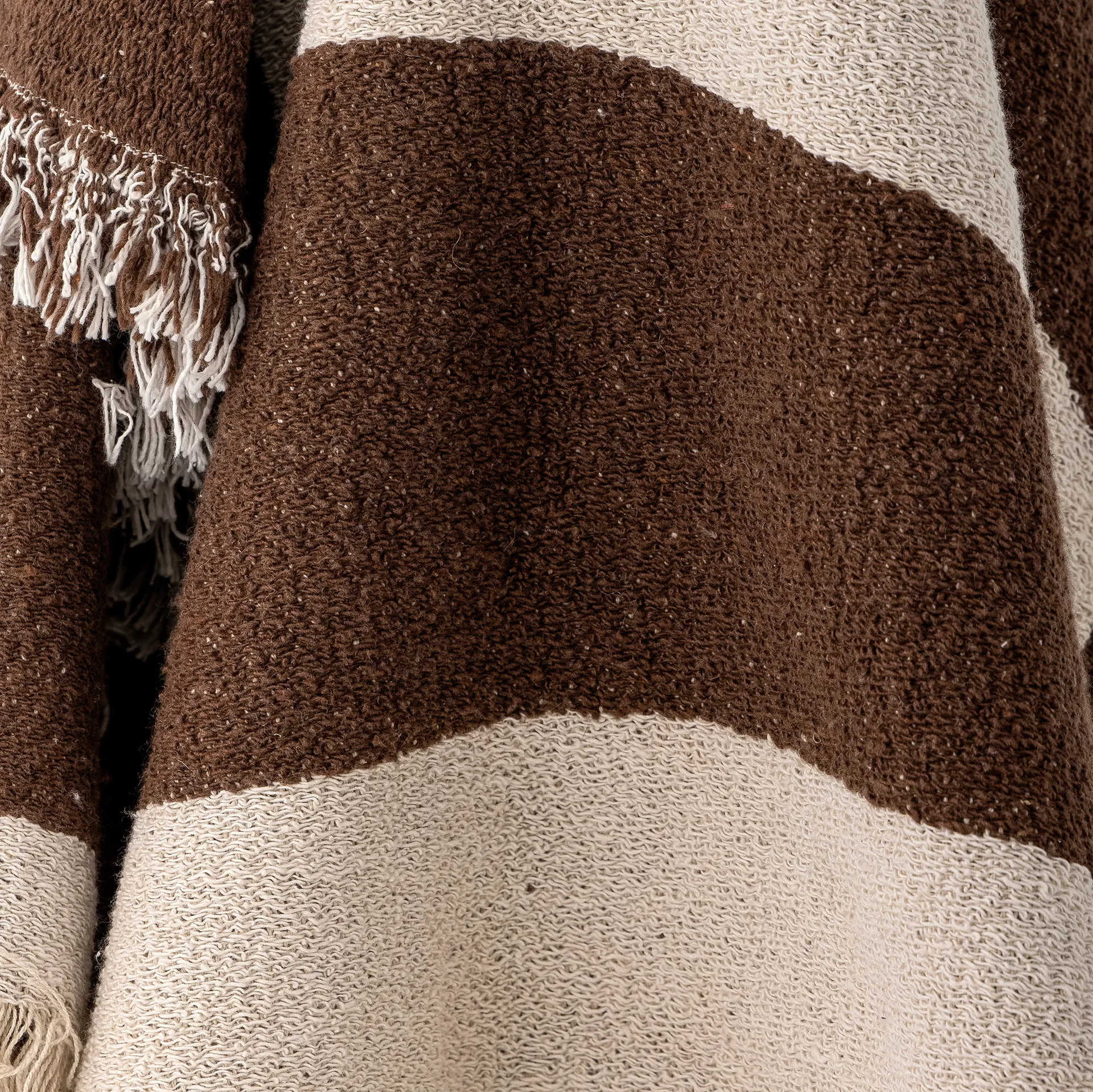 Bilston 毯子 130x160 cm, 褐色 Bloomingville