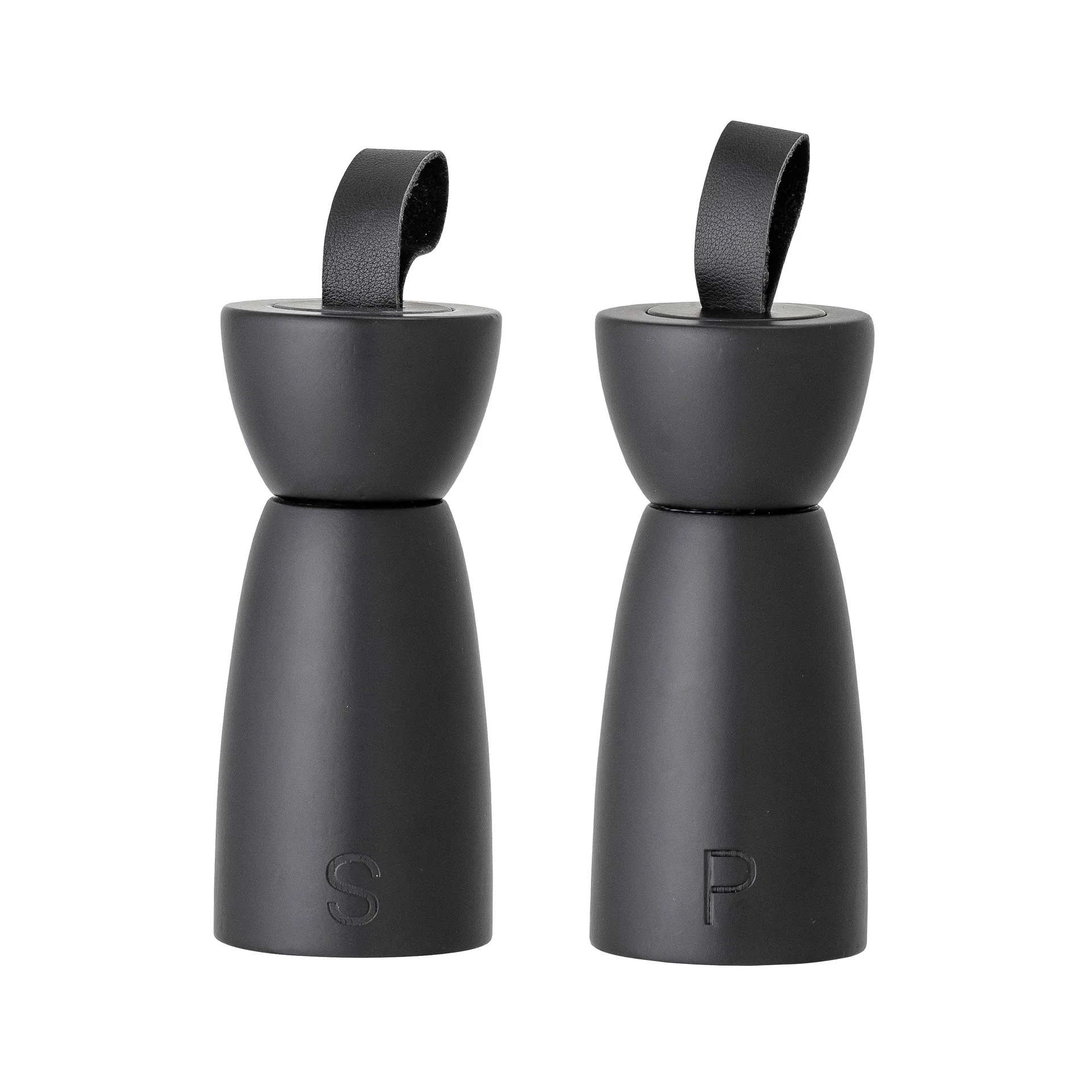 Bloomingville 盐和胡椒研磨器 15 cm, 黑色 Bloomingville