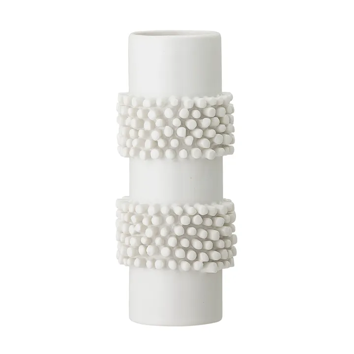 Bloomingville 花瓶 20.5cm - 白色 - Bloomingville