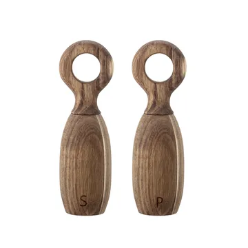 Bloomingville 木质盐胡椒摇瓶 - 21cm - Bloomingville