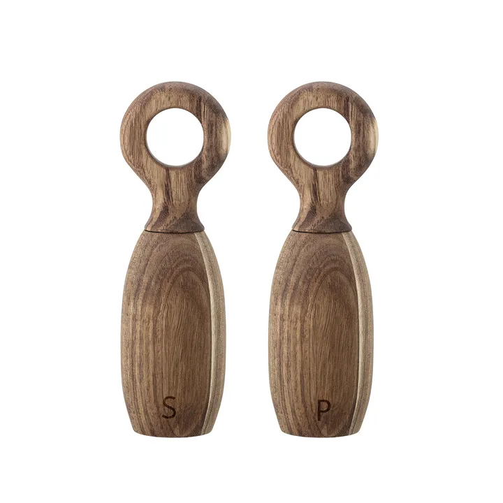Bloomingville 木质盐胡椒摇瓶 - 21cm - Bloomingville