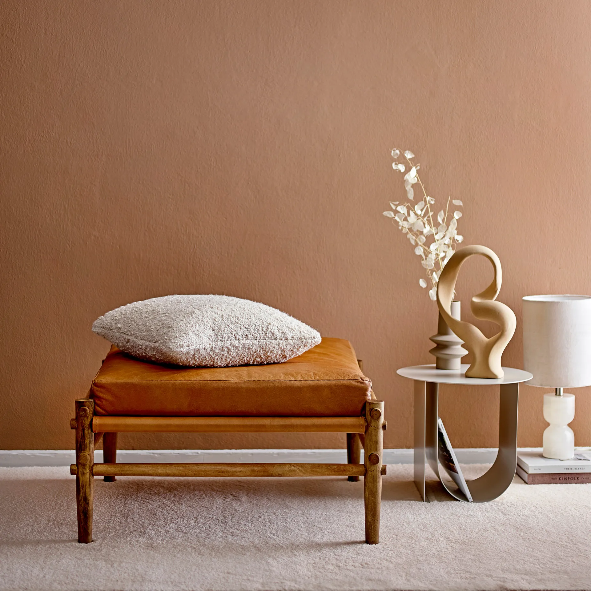 Bloomingville 雕塑 40.5 cm, nature Bloomingville