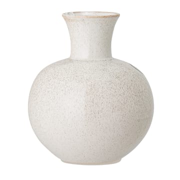 Bloomingville 花瓶 handpainted 22.5 cm - 白色 - Bloomingville