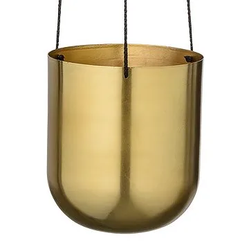 Bloomingville hanging flowerpot metal, brass Bloomingville