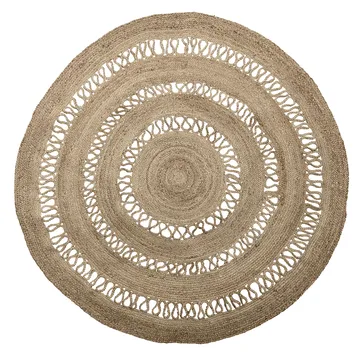 Bloomingville jute 地毯 round Ø182 cm - natural - Bloomingville