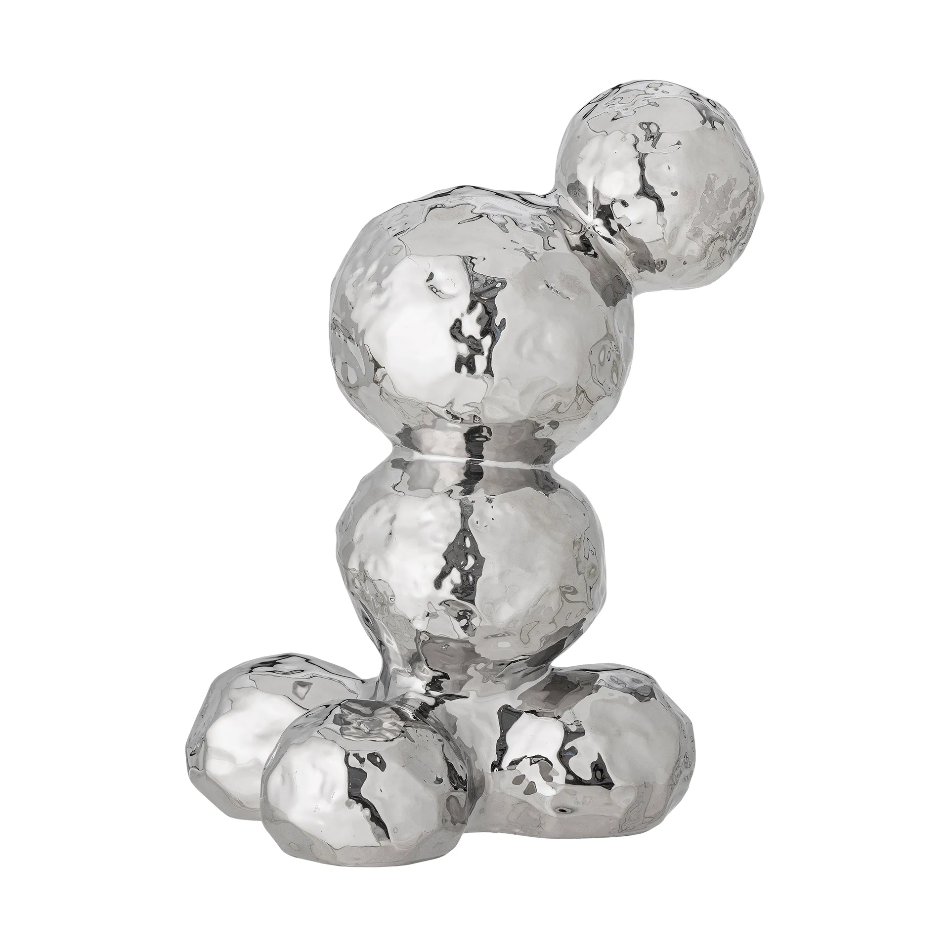 Bobby 雕塑, 银色 Bloomingville