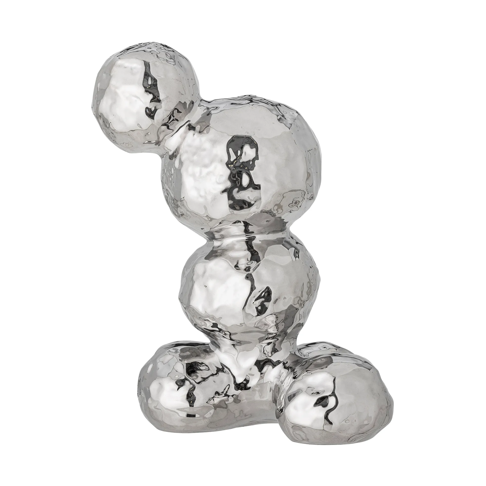 Bobby 雕塑, 银色 Bloomingville