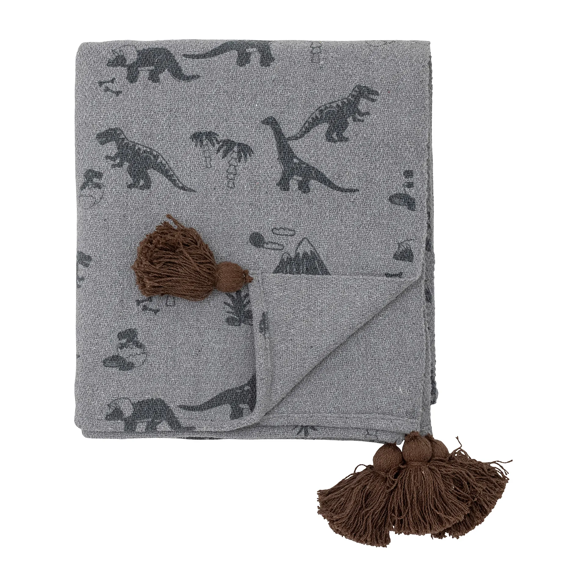 Bongo 毯子  130x160 cm, 蓝色 Bloomingville