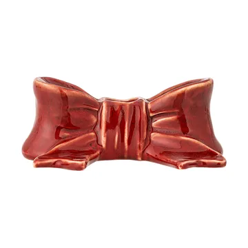 Bow 烛台 - 红色，11.5cm - Bloomingville