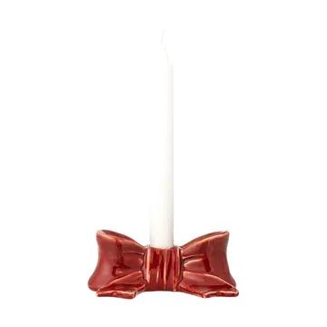 Bow 烛台 - 红色，11.5cm - Bloomingville