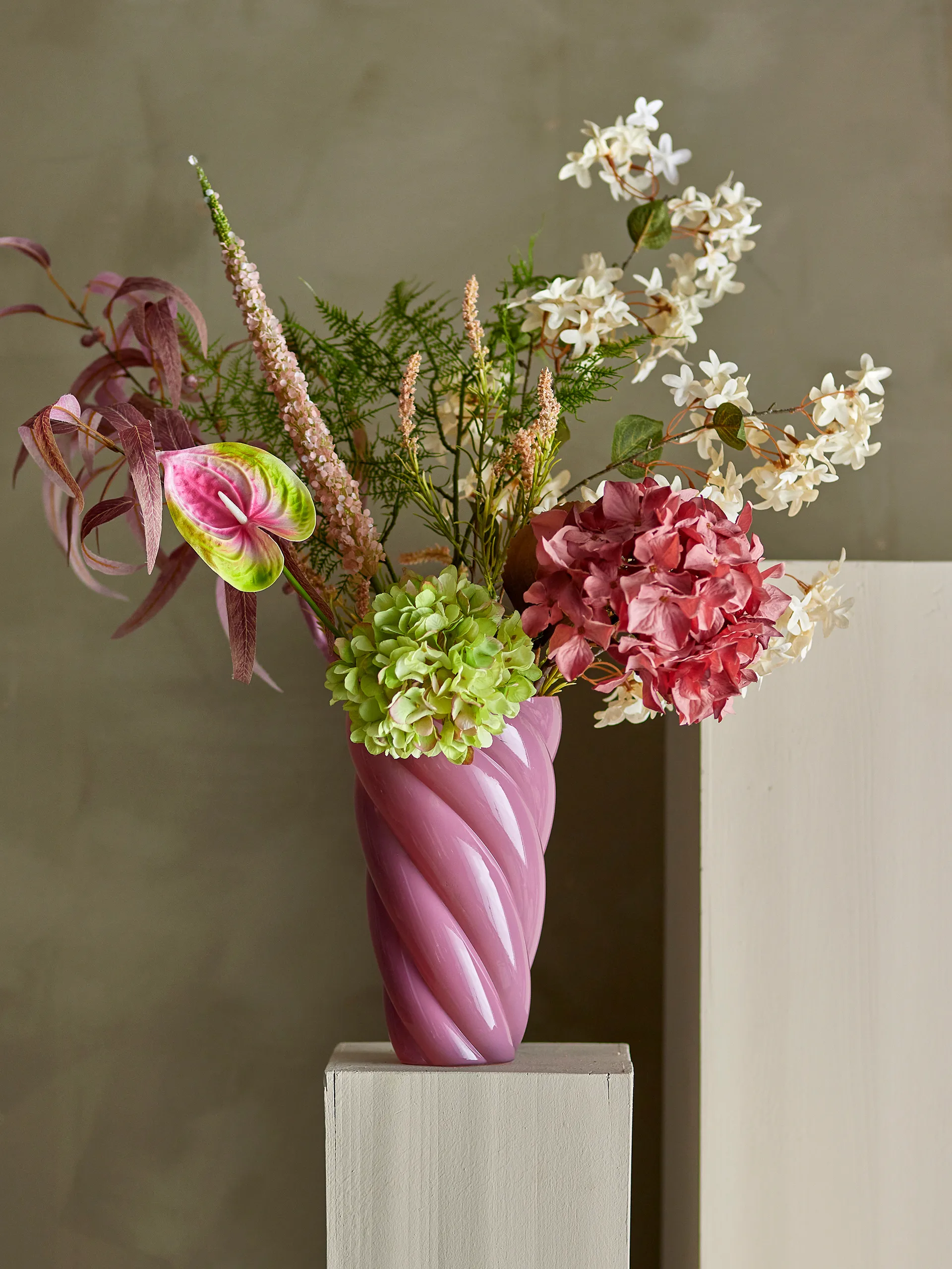 Callo 花瓶29cm, 粉色 Bloomingville