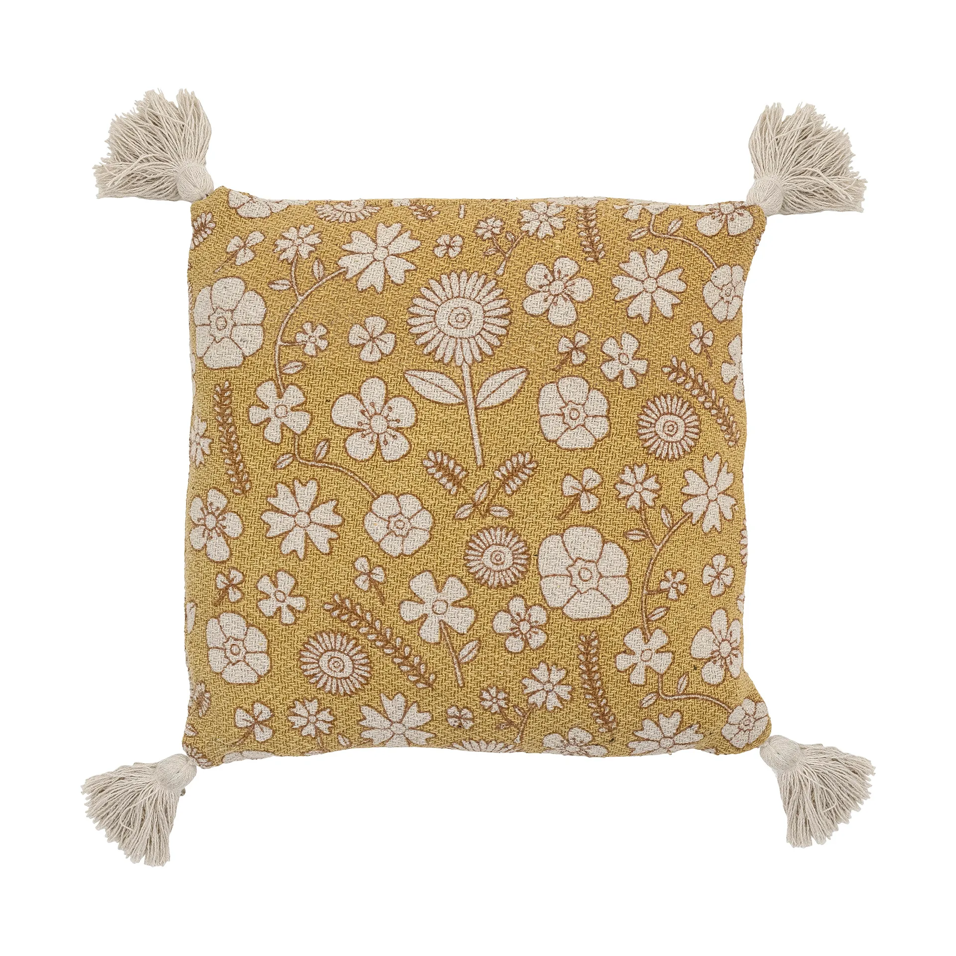 Camille 靠枕|靠垫 40x40 cm, Yellow Bloomingville