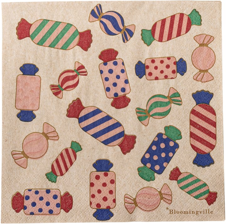 Caramella 餐巾纸 33x33 cm 20件装 - 粉色 - Bloomingville