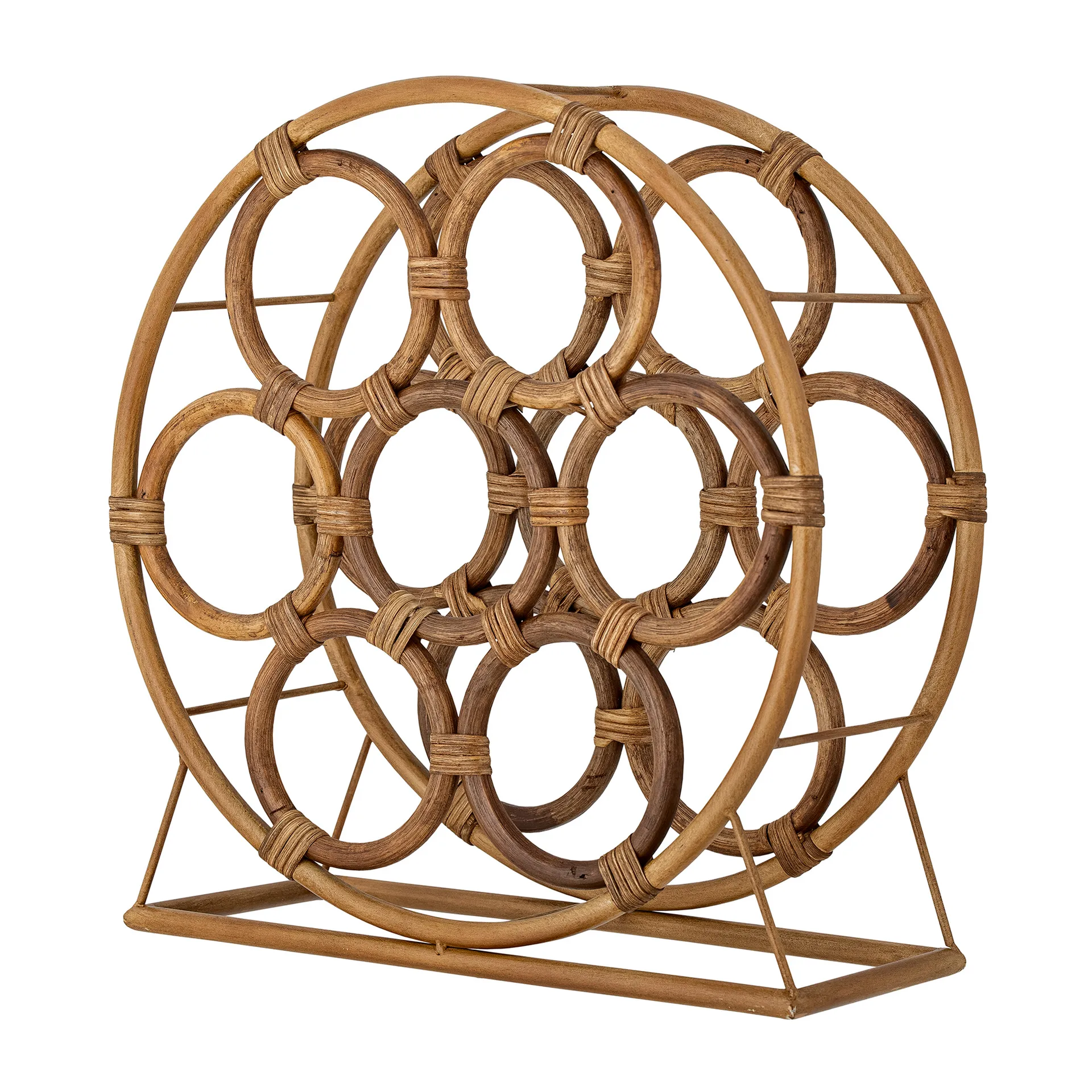 Carlos wine rack 40x42 cm, Natural Bloomingville