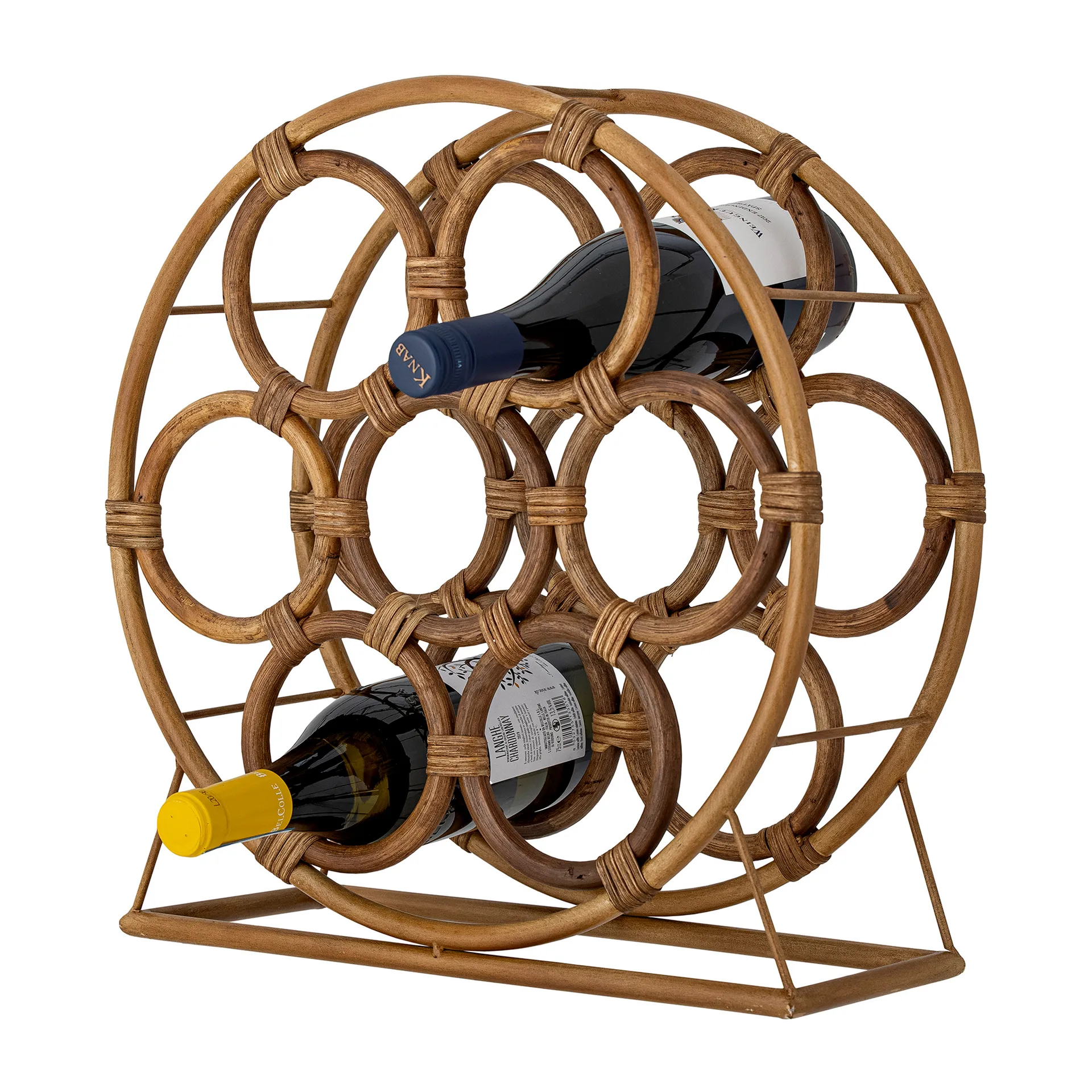 Carlos wine rack 40x42 cm, Natural Bloomingville