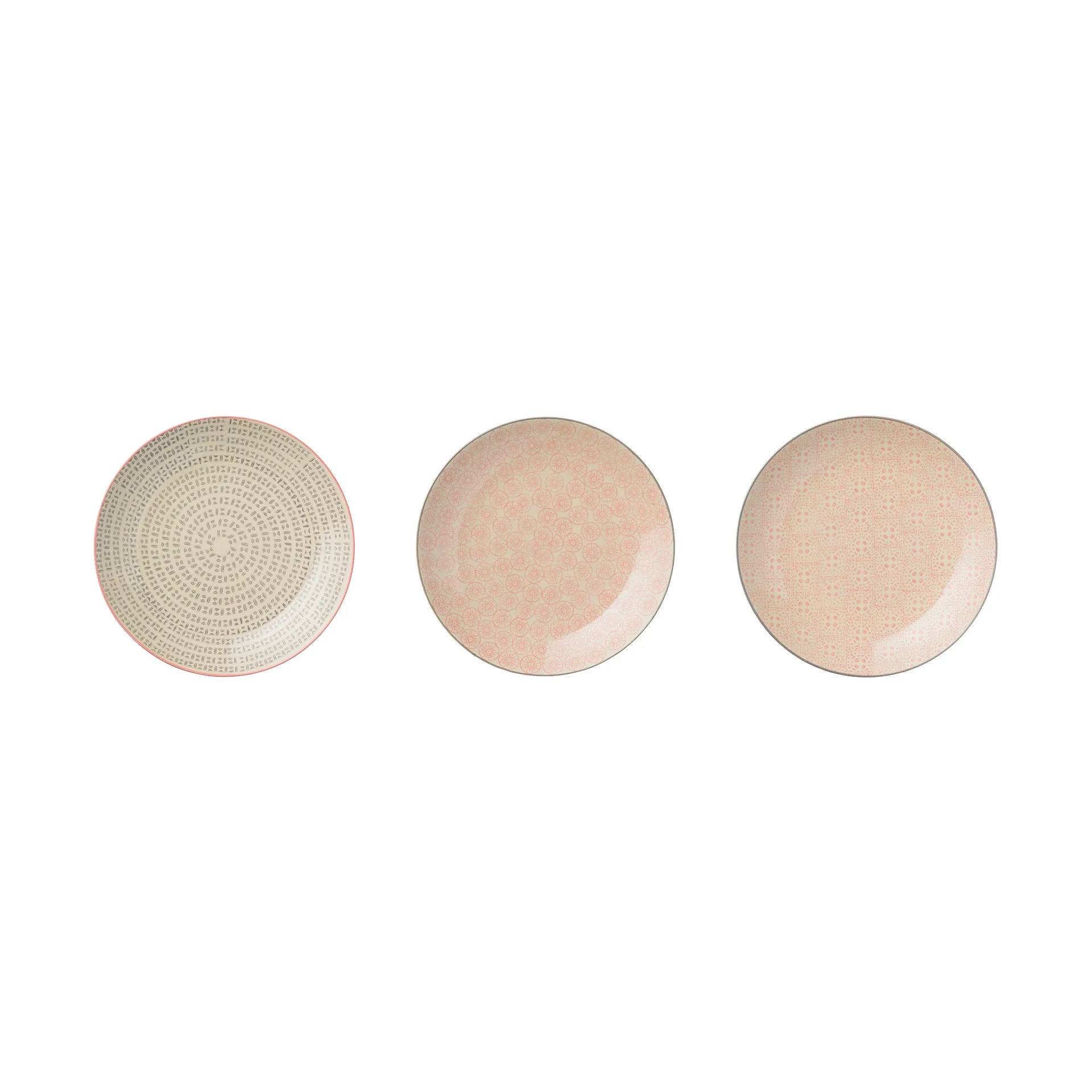 Cécile 盘子 三pieces Ø 20 cm,  Bloomingville