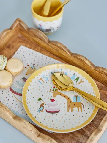 Celebrate北欧风格庆典餐盘直径16厘米 - 黄色 - Bloomingville