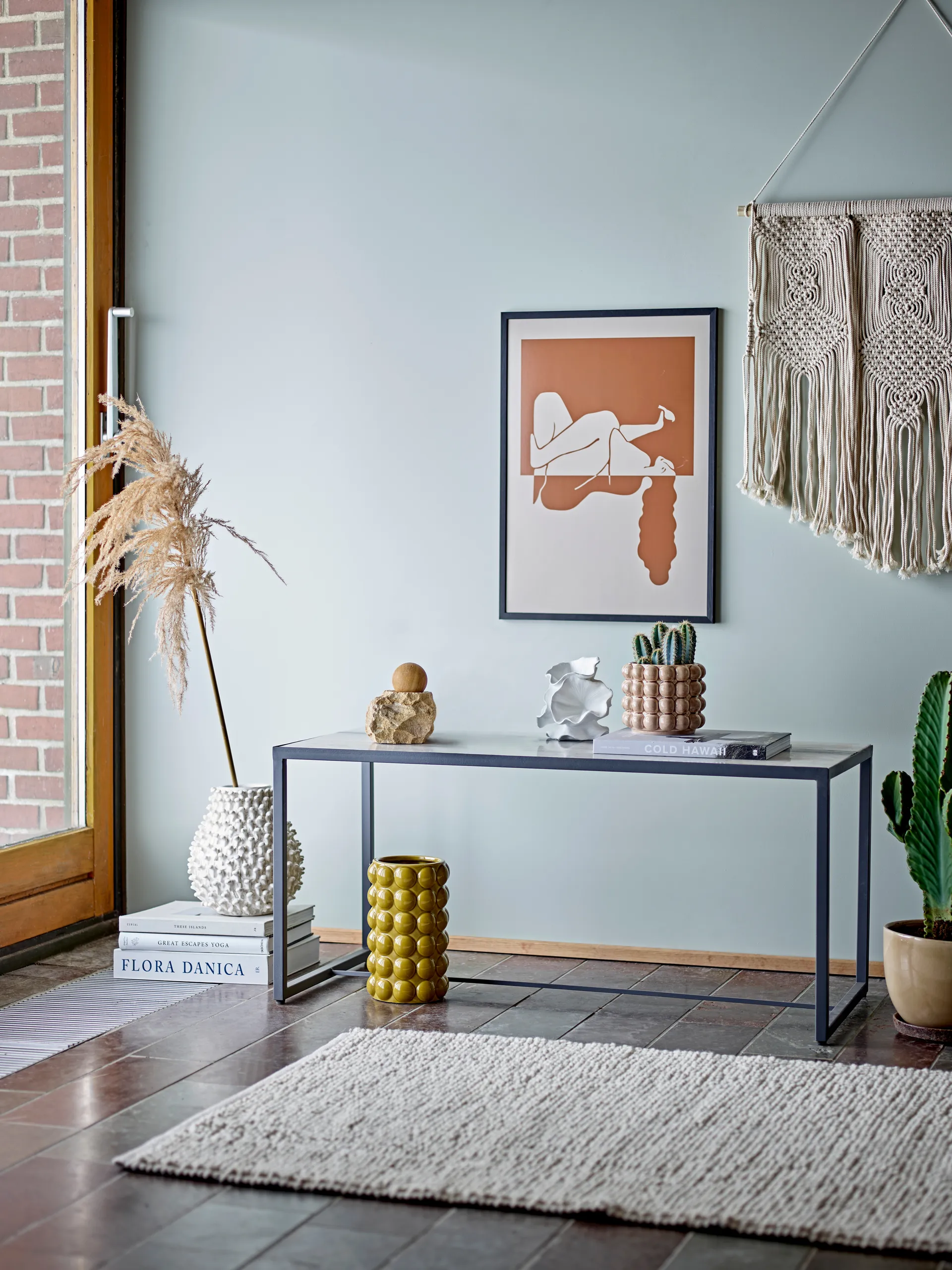 Claudette 装饰 korall, White Bloomingville