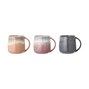 Cloe 杯380ml 3件 - 多色 - Bloomingville