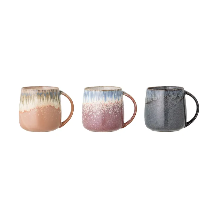 Cloe 杯380ml 3件 - 多色 - Bloomingville