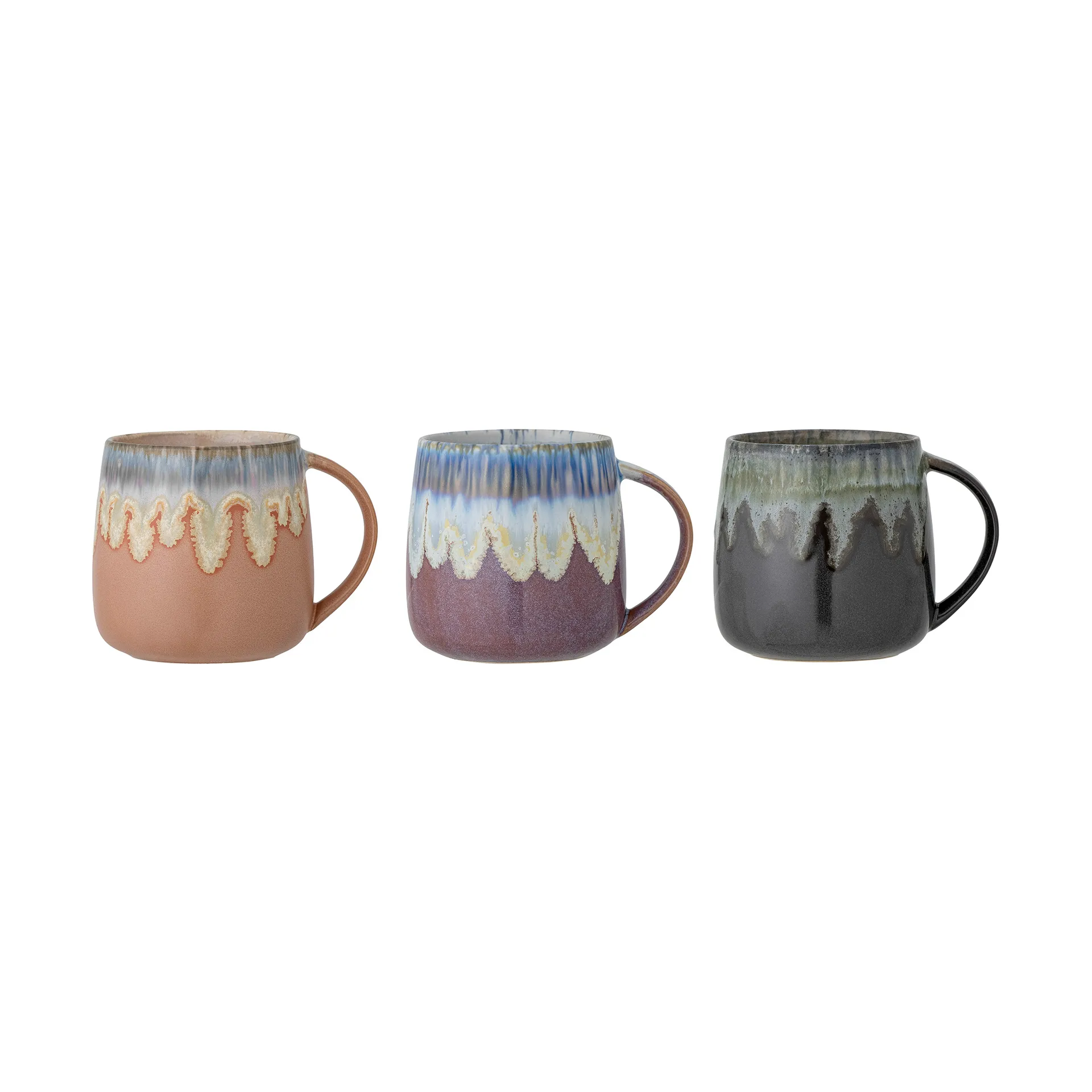 Cloe 杯380ml 3件, 多色 Bloomingville