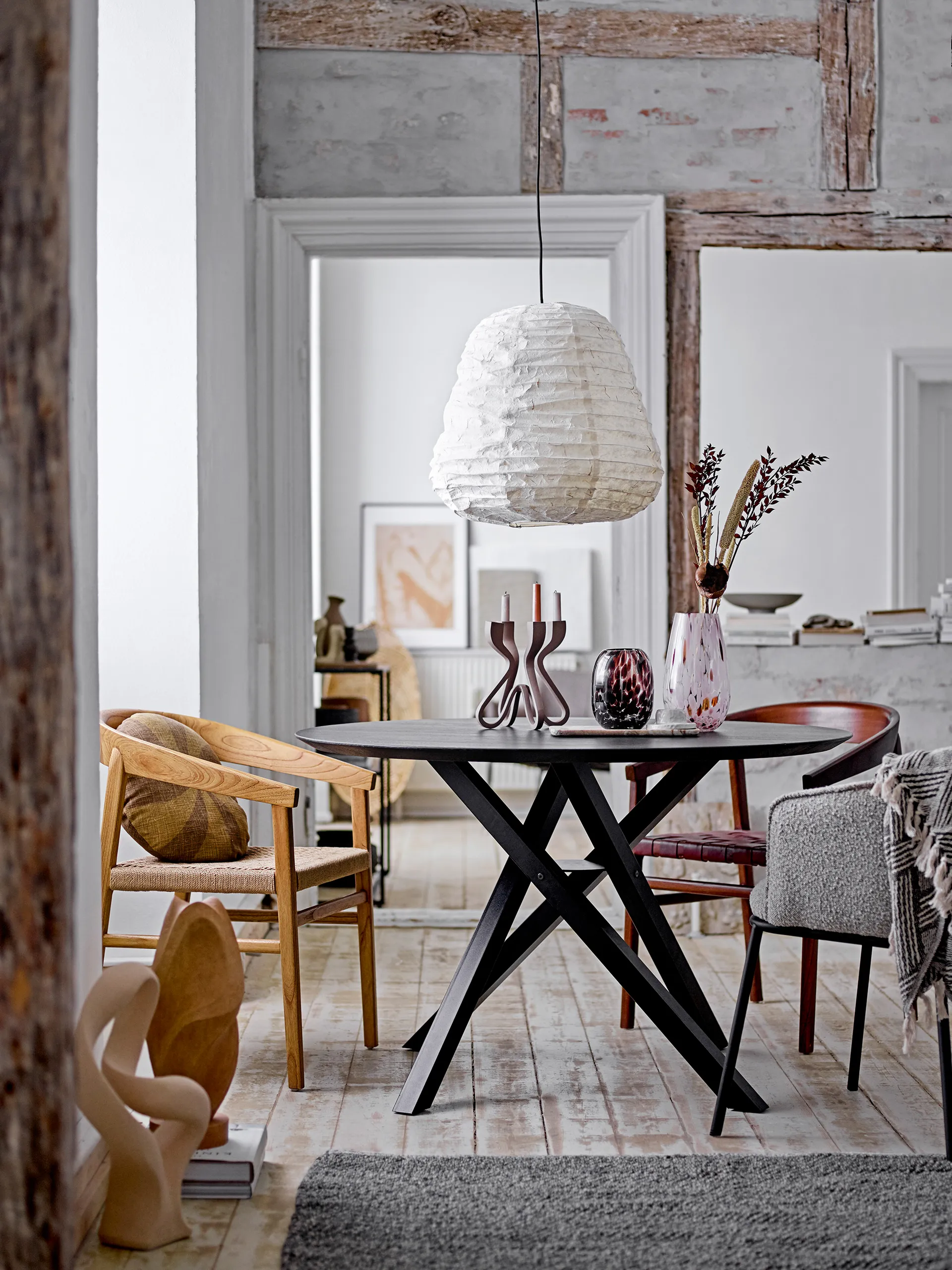 Crister 花瓶 17 cm, 棕色 Bloomingville