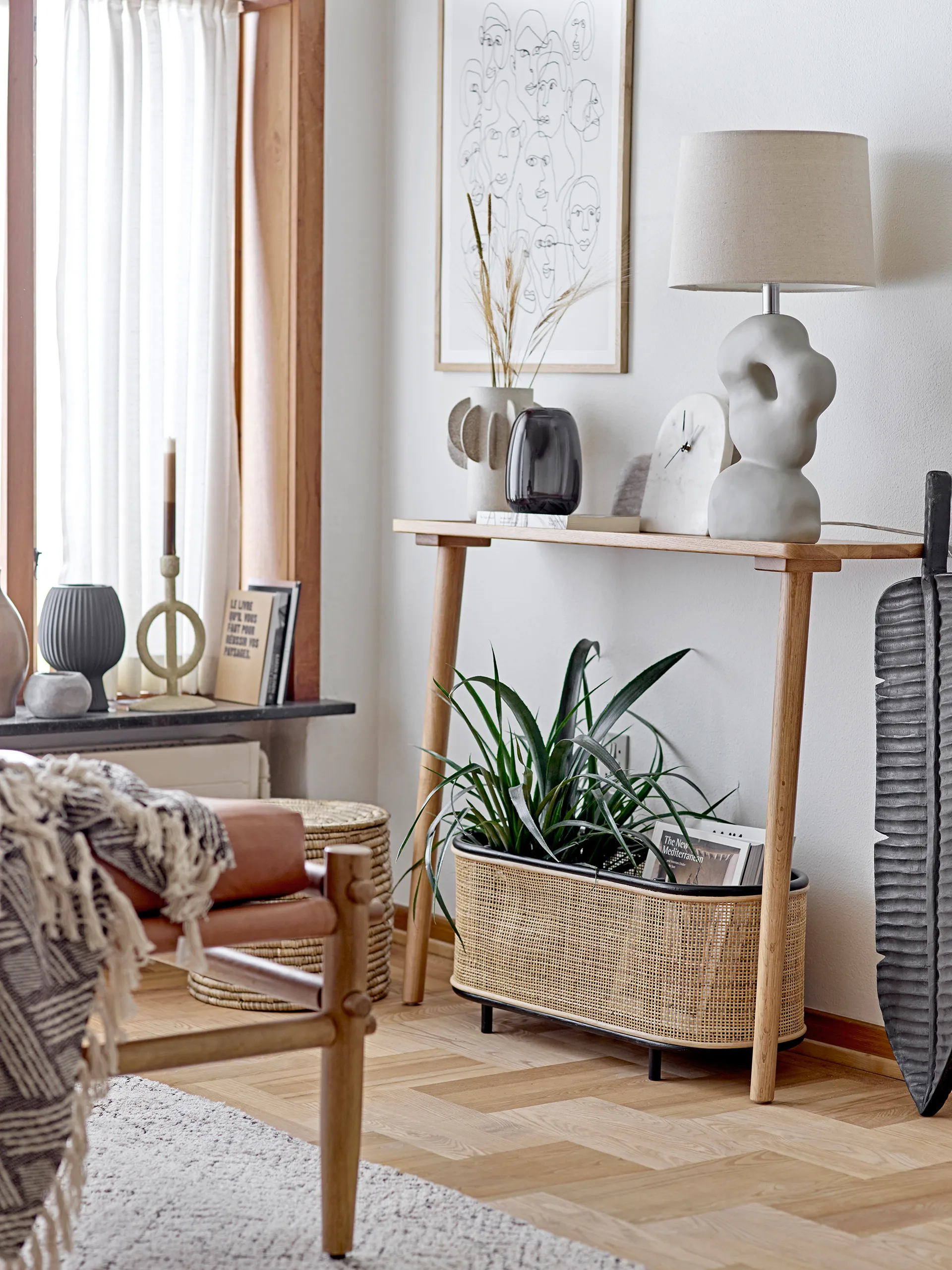 Dagny 花瓶 21.5 cm, 黑色 Bloomingville