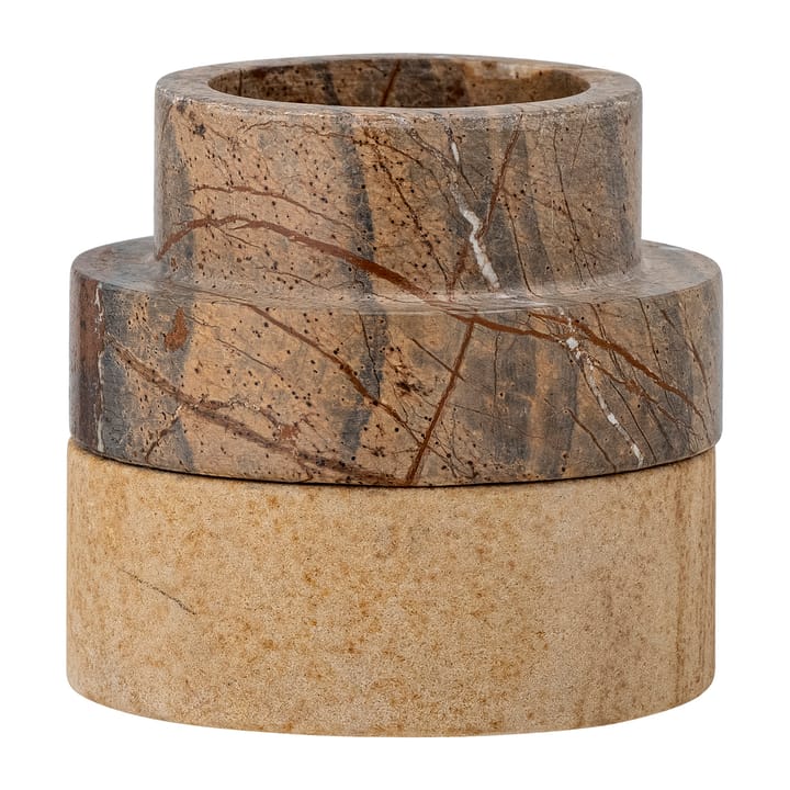 Dalin candle sticks-tea light sticks Ø9 cm, 沙色 stone Bloomingville
