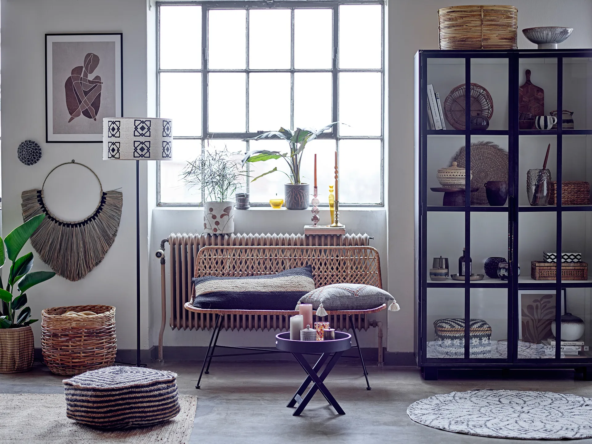 Dara 烛台 27 cm, 黄色 Bloomingville