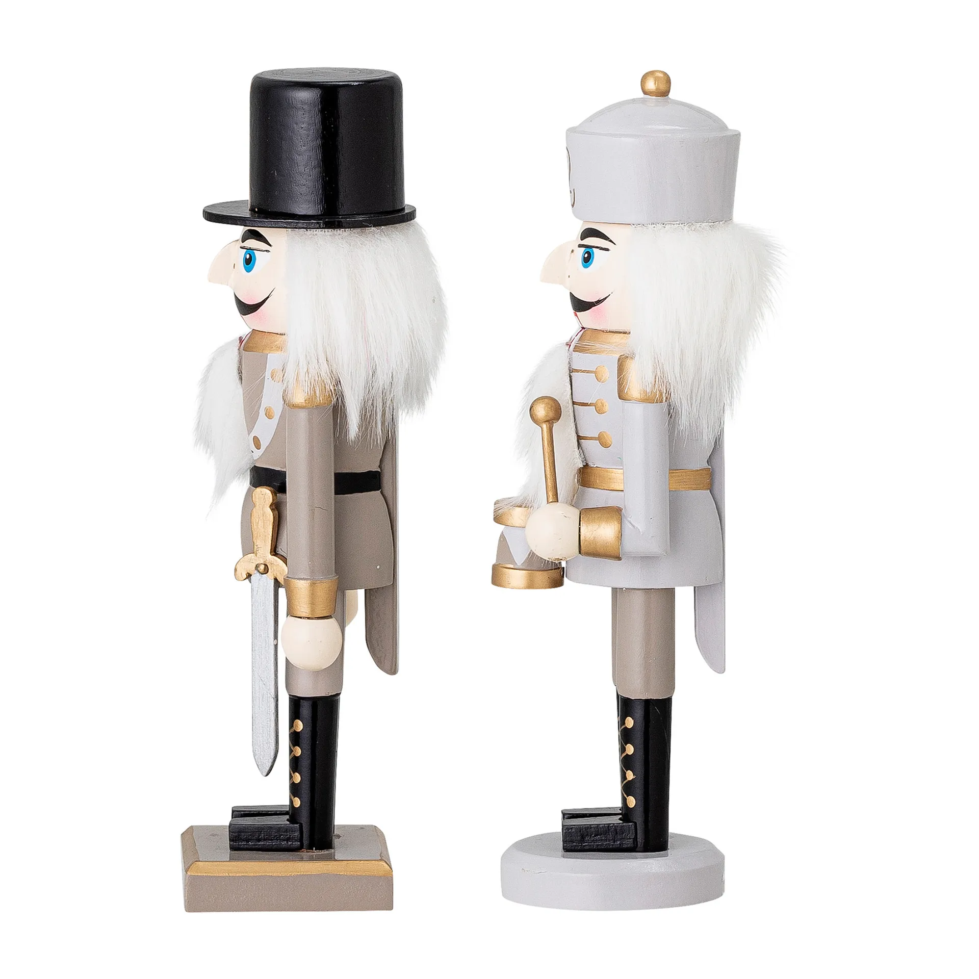 Darren nut cracker 装饰 20.5 cm 2件, 金色 Bloomingville