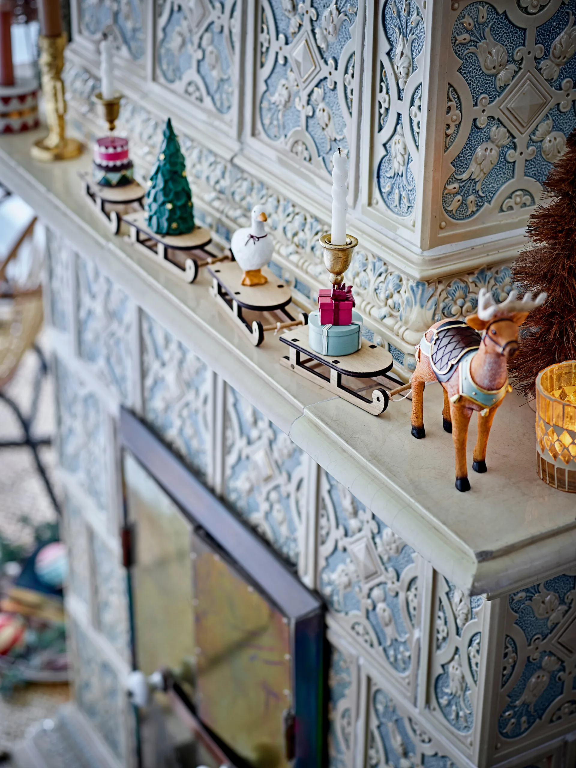 Dasher 圣诞装饰, 绿色 Bloomingville