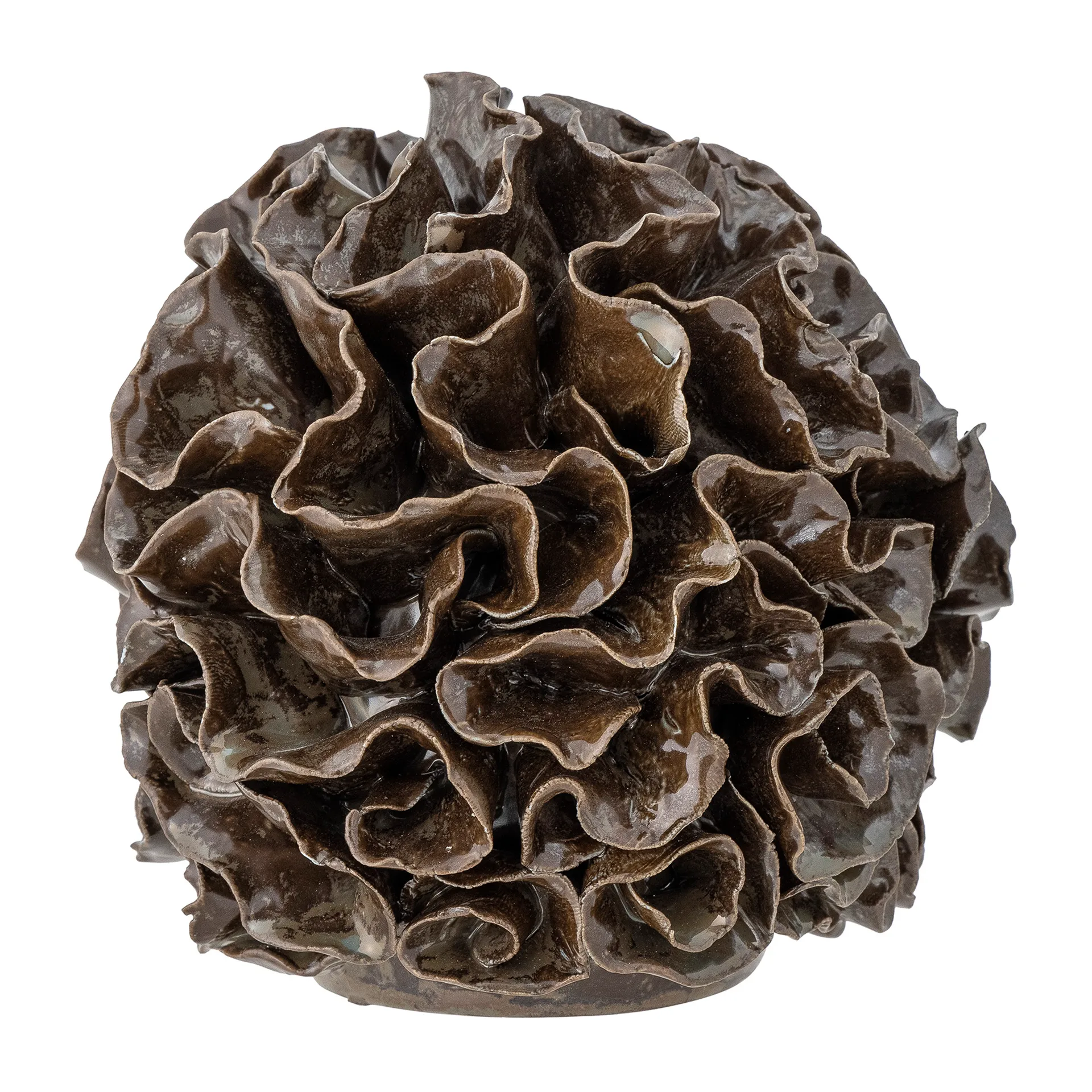 Delvan decoration Ø13.5 cm, 棕色 Bloomingville