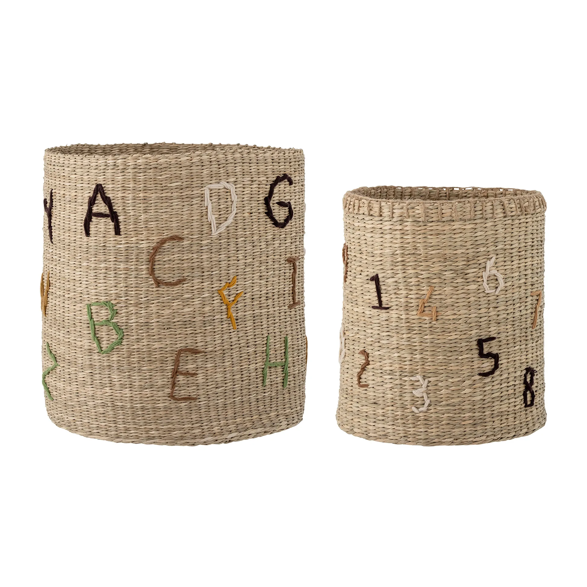 Dinne storage box 2 pieces, Alphabet Bloomingville
