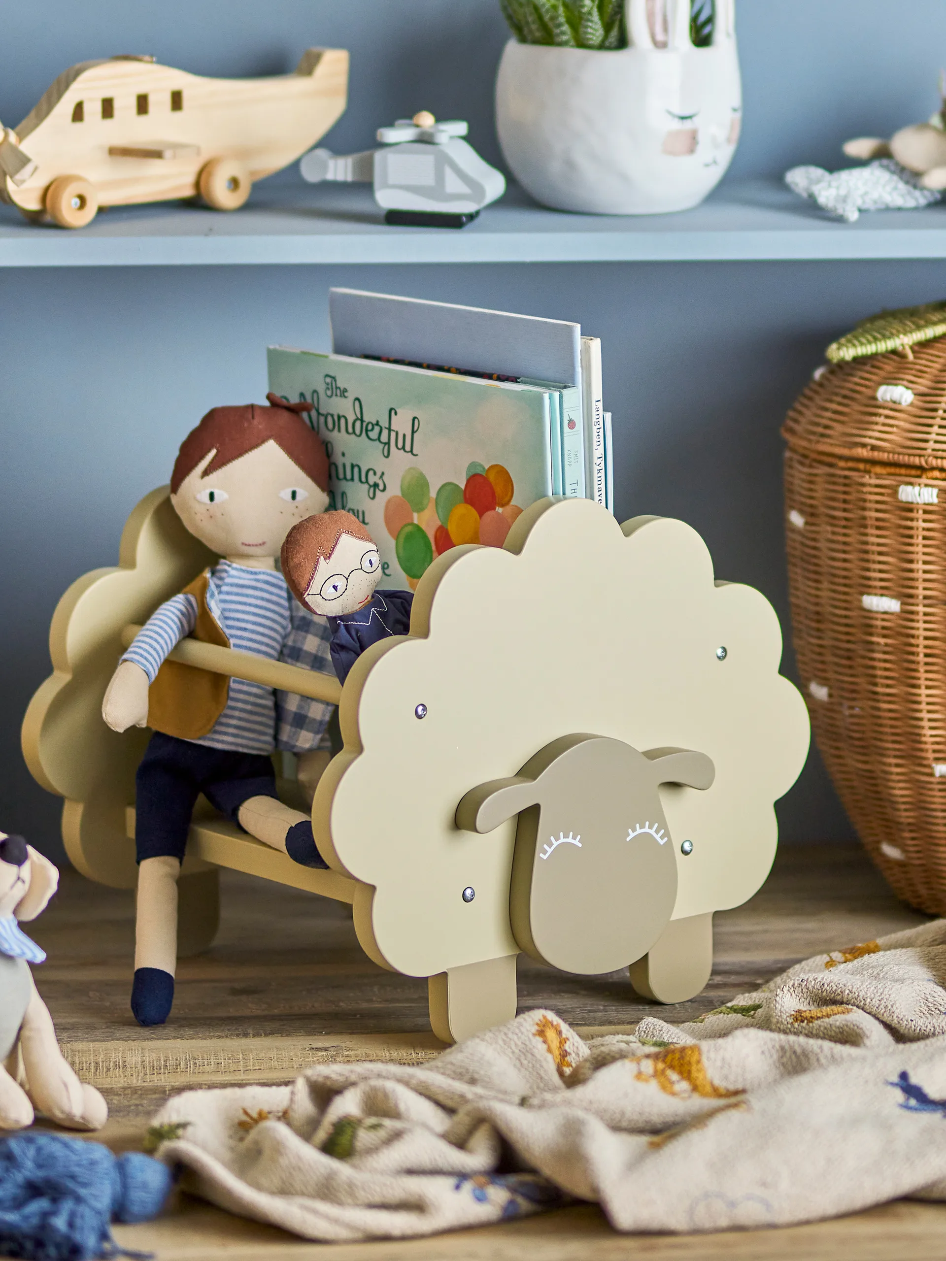 Dolly bookshelf, 灰色 Bloomingville