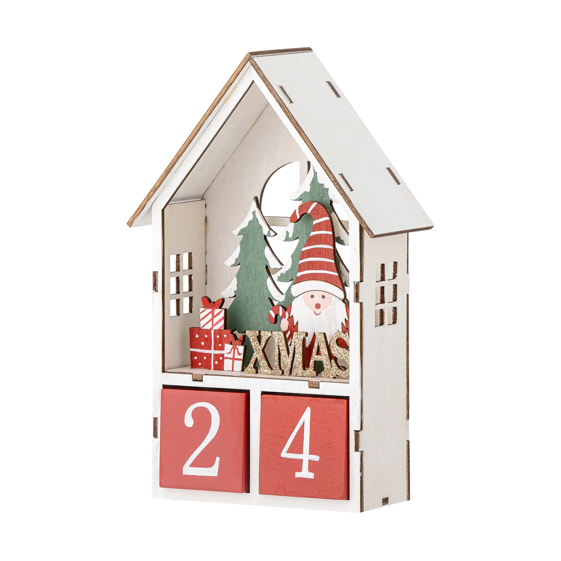 Edmund calendar with dates, 红色 Bloomingville