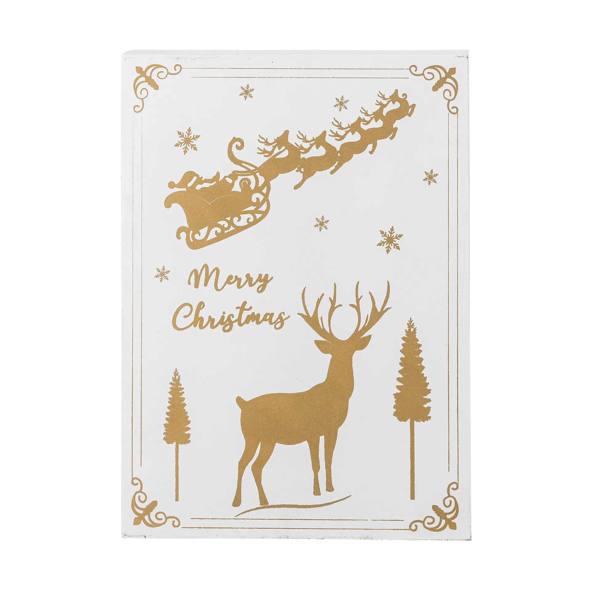 Elimar calendar with lighting, 白色 Bloomingville