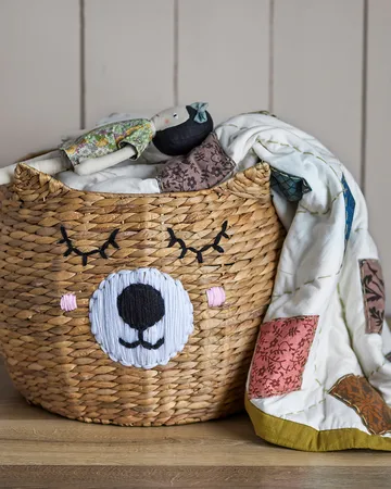 Eman 储物篮 Ø50x40 cm - Nature - Bloomingville