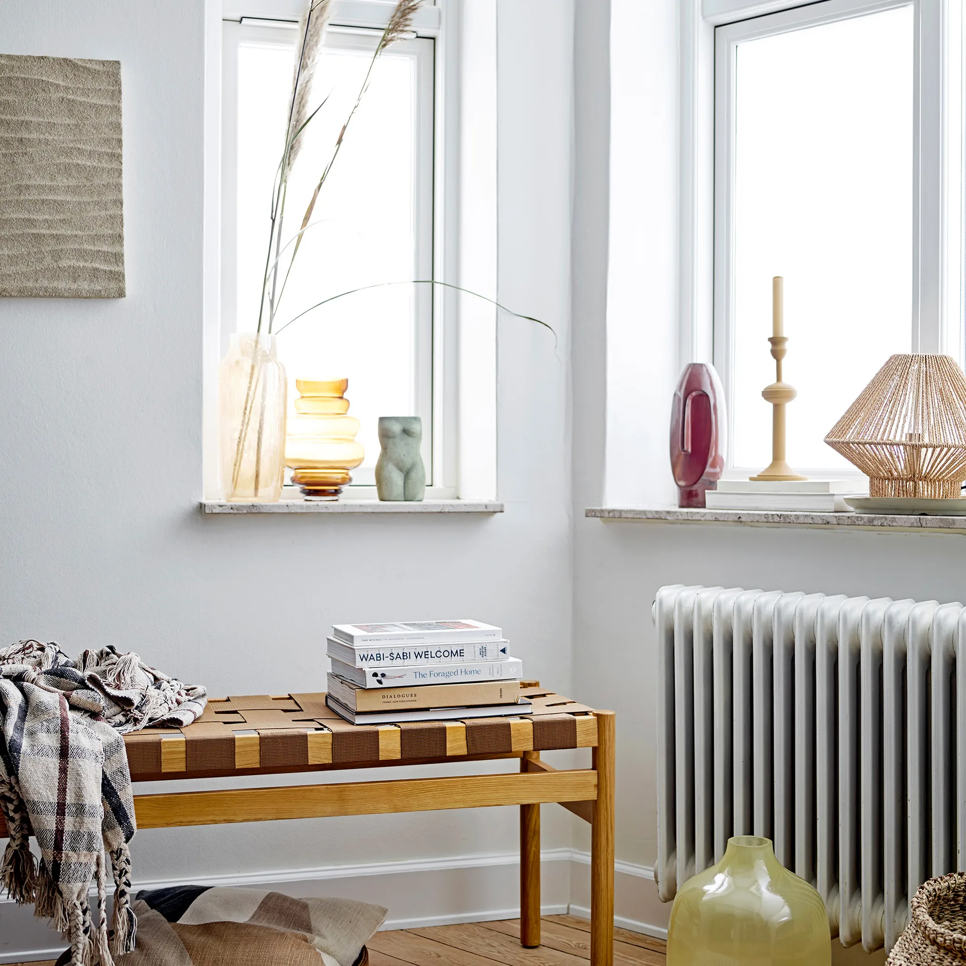 Emeli Deco 花瓶 terracotta 16 cm, 绿色 Bloomingville