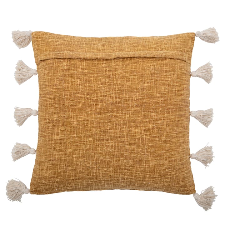 Emely 靠枕|靠垫 with tassels 55x55 cm, 黄色 Bloomingville