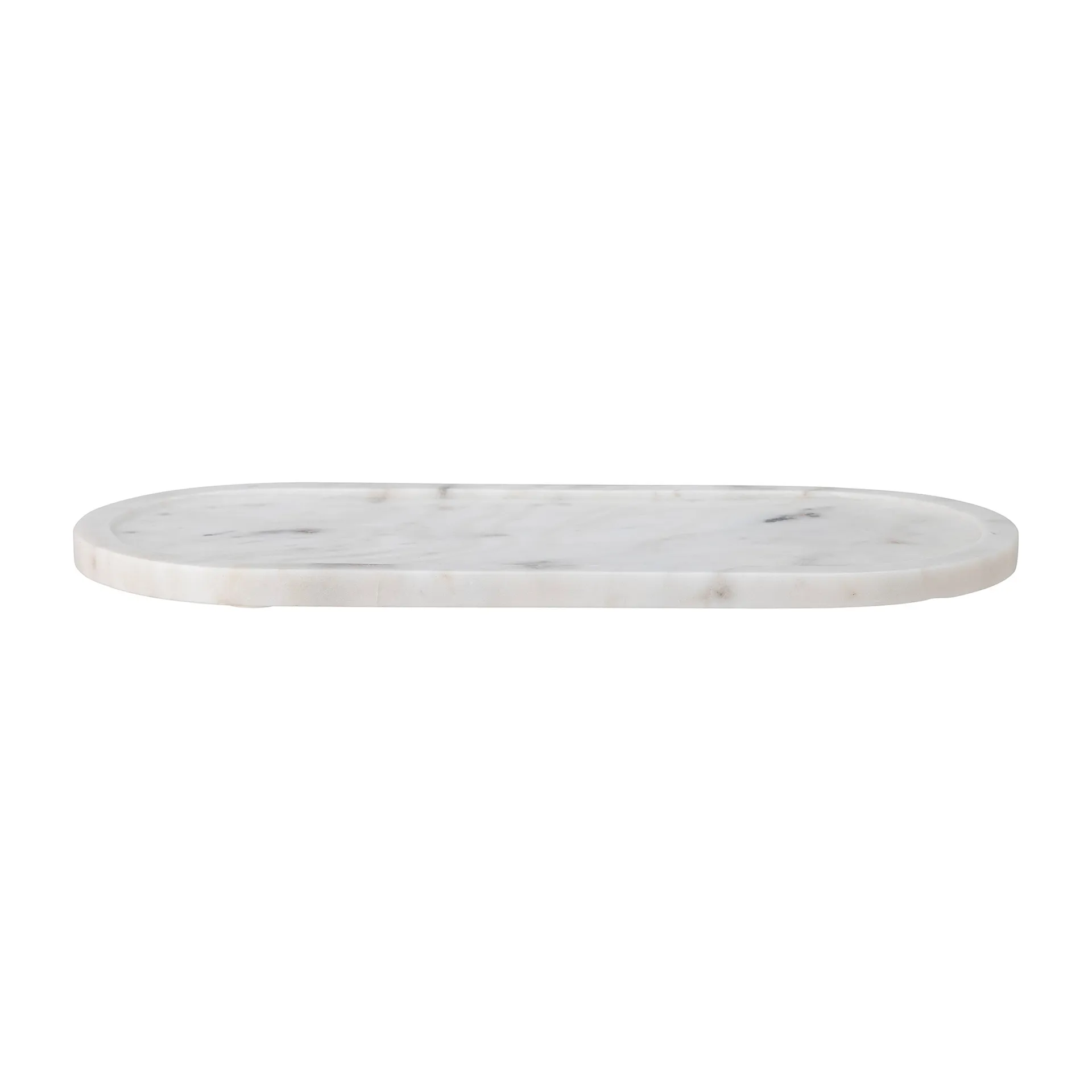 Emmaluna tray 20x45.5 cm, 白色 marble Bloomingville