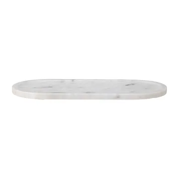 Emmaluna tray 20x45.5 cm - 白色 marble - Bloomingville