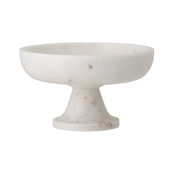 Eris 高脚大理石碗 Ø20.5cm - 白色 - Bloomingville