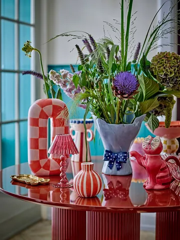 Fian 北欧风格装饰花瓶11厘米 - 橙色 - Bloomingville