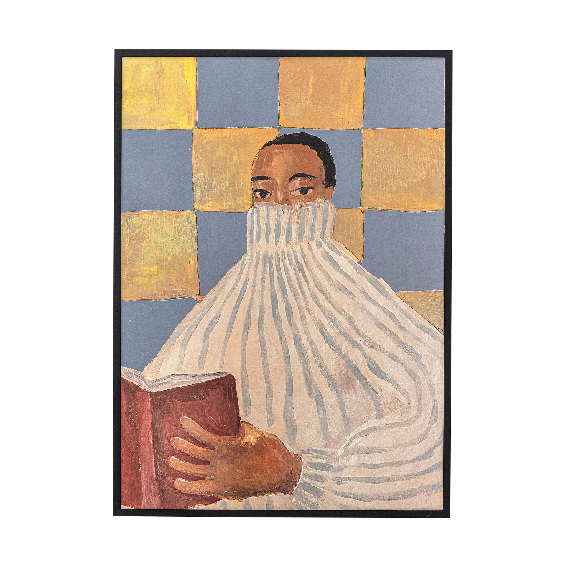 Filicia canvas 52x72 cm, 黑色 frame Bloomingville