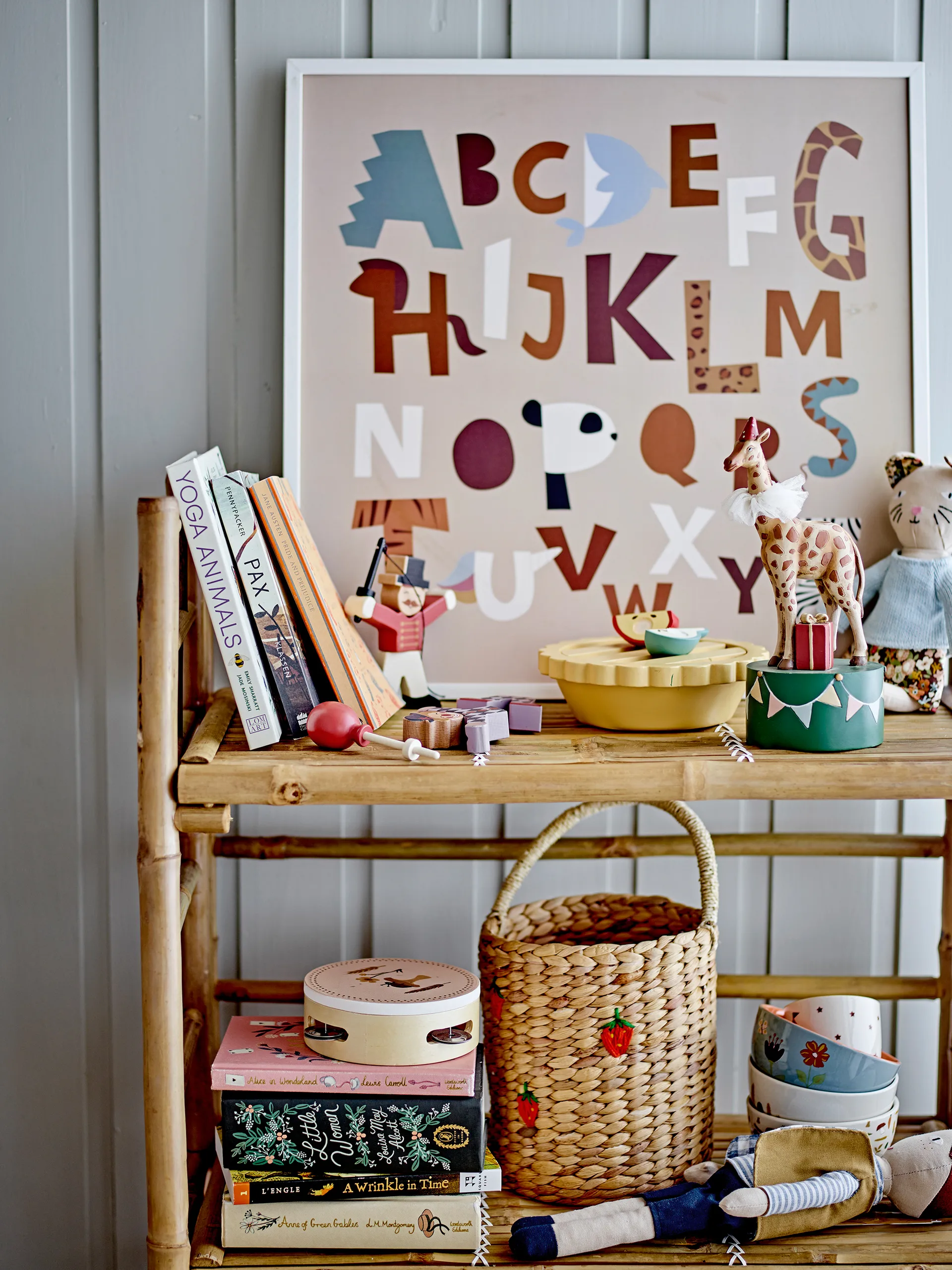 Flor 烛台 25 cm, 长颈鹿 Bloomingville