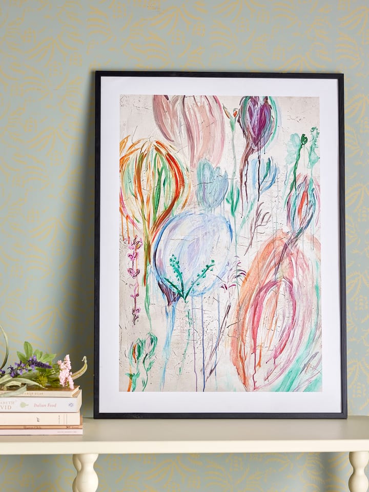 Francine painting 52x72 cm, 黑色 frame Bloomingville