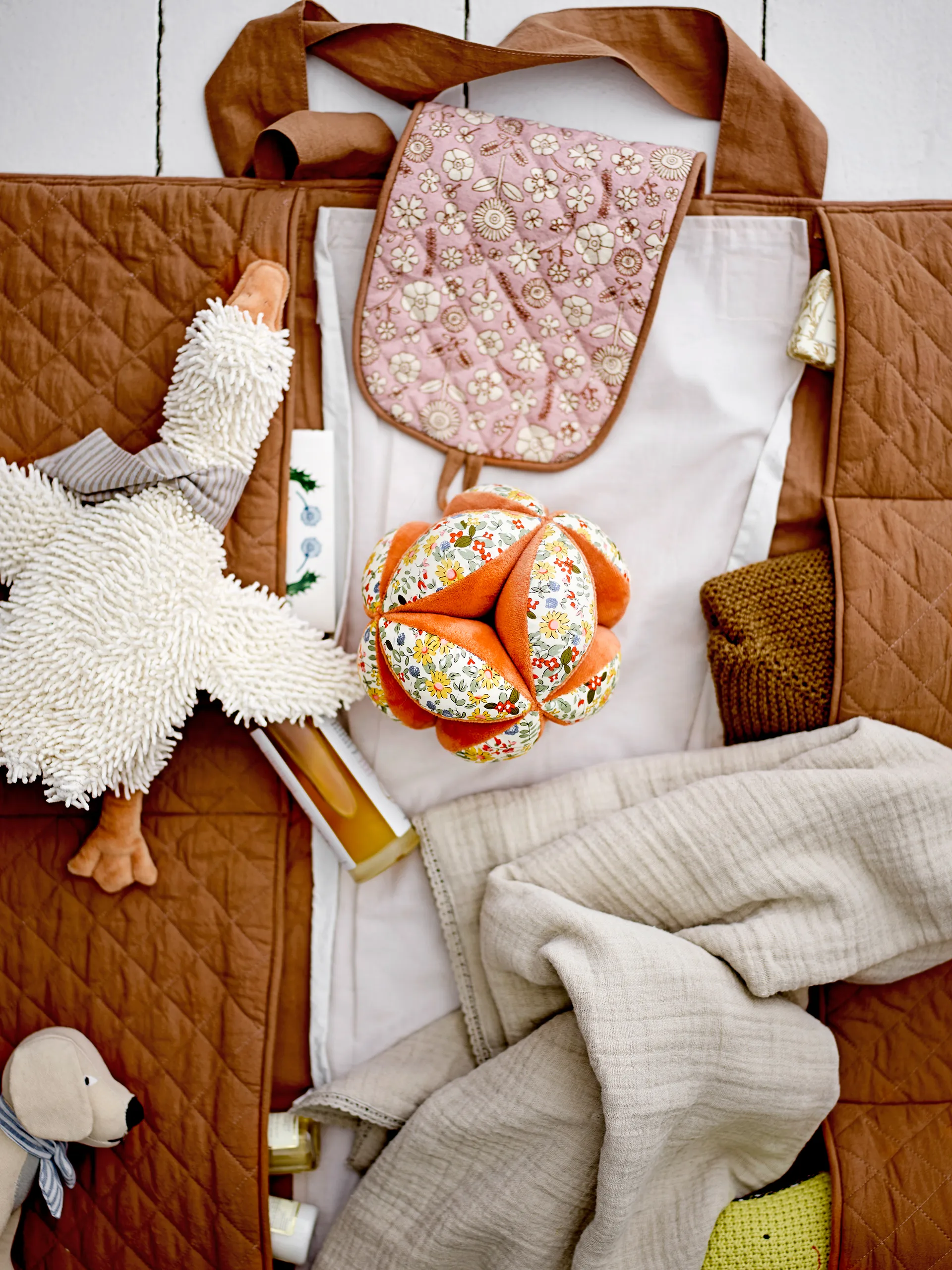 Gaspard soft toy, Duck Bloomingville