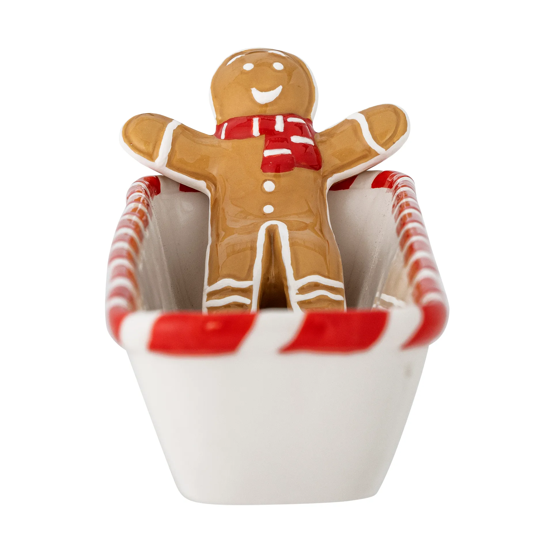 Ginnie 碗 36.5x12.5 cm, 白色-褐色 Bloomingville