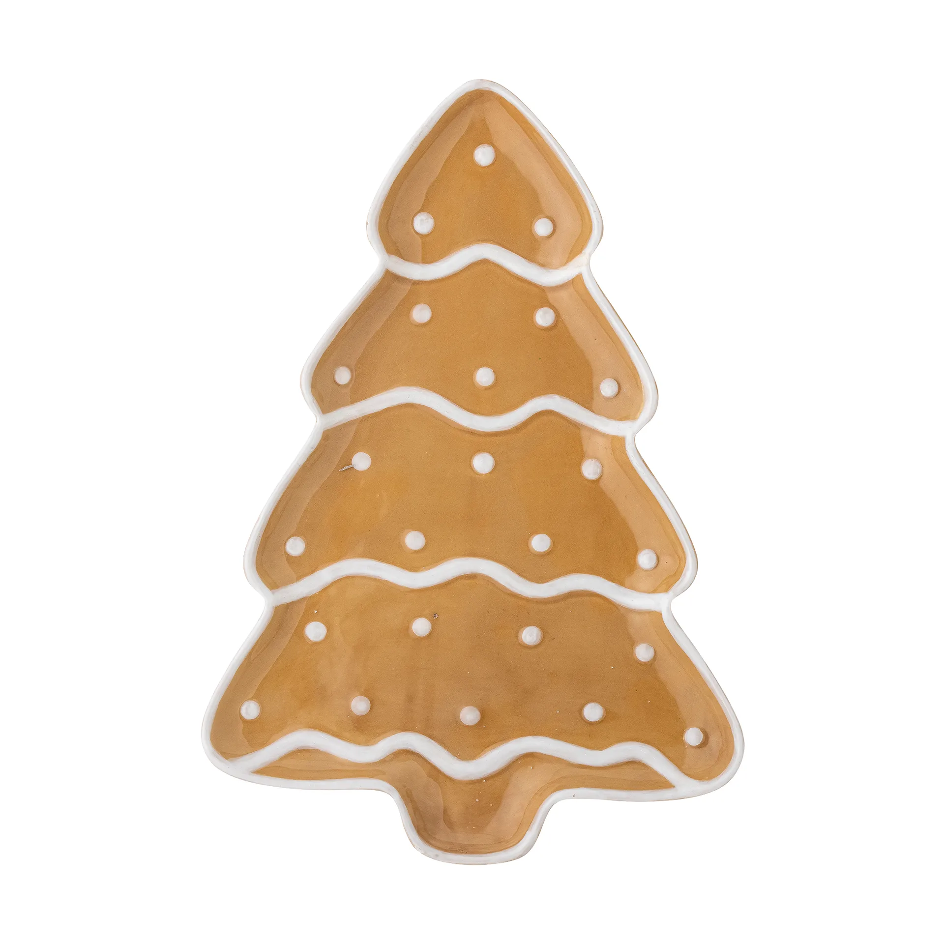 Ginnie serving 托盘 33x23 cm, 褐色 Bloomingville