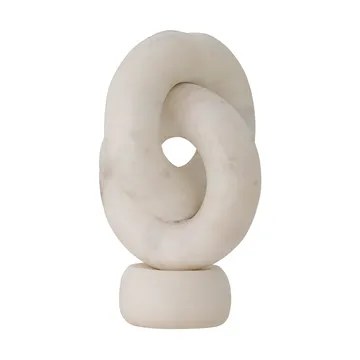 Goa 烛台 20 cm - 白色 大理石色 - Bloomingville